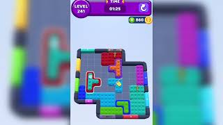 Color Block Jam Level 241 Walkthrough Solution
