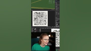 Cute Doodle Generator in Substance Designer! #substancedesigner #proceduralgeneration #tutorial
