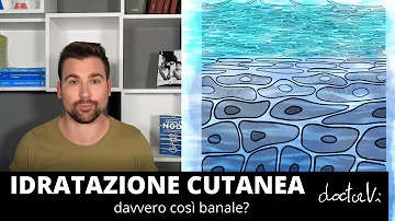 Come trattenere l'acqua nella pelle?