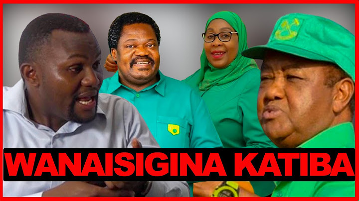 KIJANA MZALENDO AIVAA CCM"KATIBA YA CCM NI BORA SANA VIONGOZI WANAISIGINA JUU YA FOMU MOJA URAIS"
