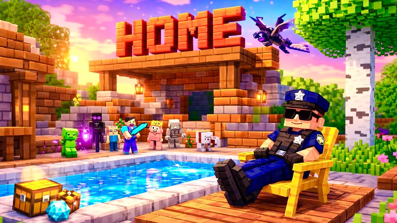 Partycraft School Party Craft New Update🔥Live Gameplay || Police Chase Mission in ...