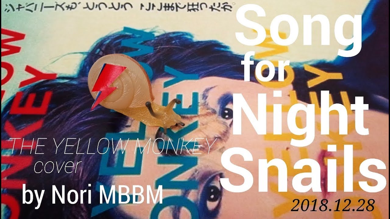 Song for Night Snails (THE YELLOW MONKEY cover)」 Nori MBBM (Music