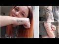 explaining my tattoos while giving myself more tattoos