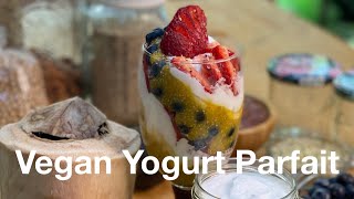 Chef James Sant makes a Vegan Yogurt parfait with Mango Lime Chia pudding