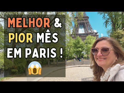 Miniatura do vídeo: O MELHOR MÊS PARA VISITAR PARIS? (CURIOSIDADES IMPERDÍVEIS!) 🌸🍂❄️