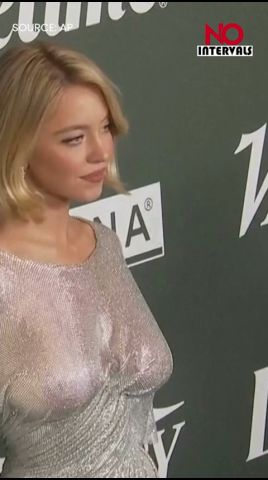 sydney sweeney sheer silver dress uncensored Sydney Sweeney gets slammed for wearing see-through dress