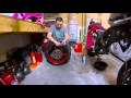 Five Minute Motorcycle Tire Change