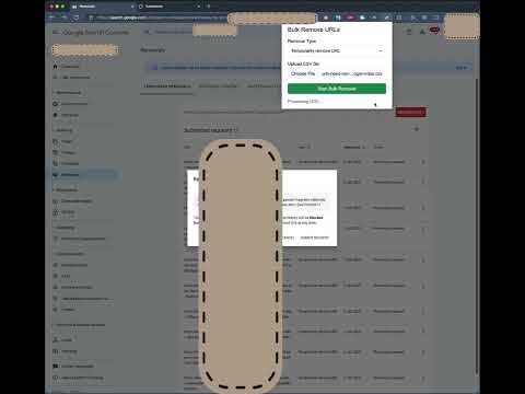 Google Index Remover - Bulk & Fast video preview 2