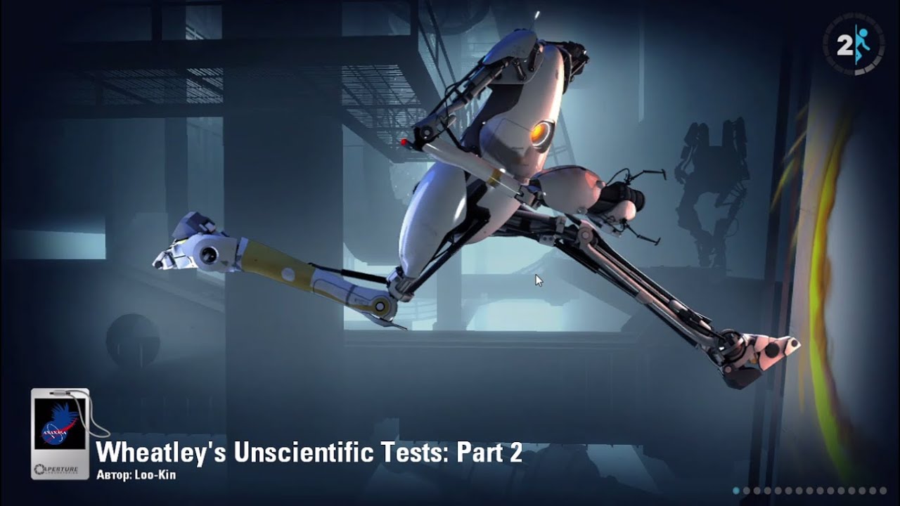 PORTAL 2 Wheatley`s Unscientific Tests: Part 2 - YouTube