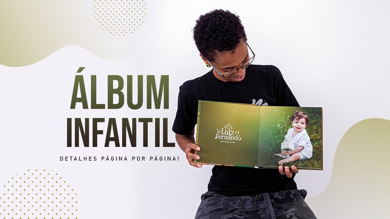 ÁLBUM INFANTIL! DETALHE PASSO A PASSO