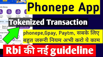 PhonePe | Tokenized Transaction | rbi guidelines for auto debit