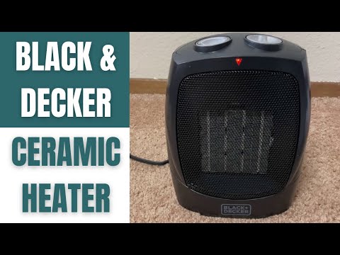 Black & Decker BHDC201 Personal Ceramic Heater 