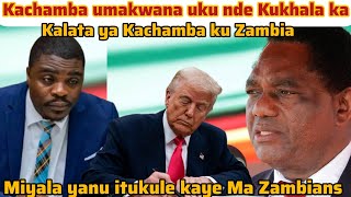 Kachamba waima pachilungamo ndipo walangiza President wa Zambia kuti ateteze Zambia asanvere Trump 