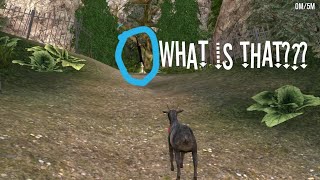 A creepy easter egg in Goat Simulator... (Mobile only)