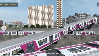 Dangerous Train Accident in RG Train Tech Demo Android Gameplay By PRATISH GAMES.