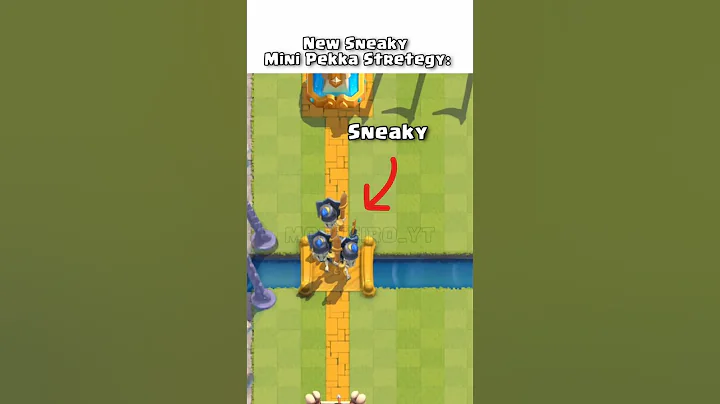 New Sneaky Mini Pekka Strategy 🔥#morteiro_yt