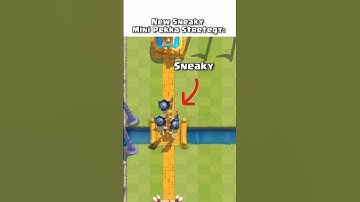 New Sneaky Mini Pekka Strategy 🔥#morteiro_yt