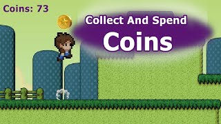 How to Collect Gold and Buy Upgrades - Construct 3 Tutorial