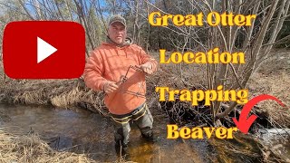 Great Location To Catch Otter While Beaver Trapping