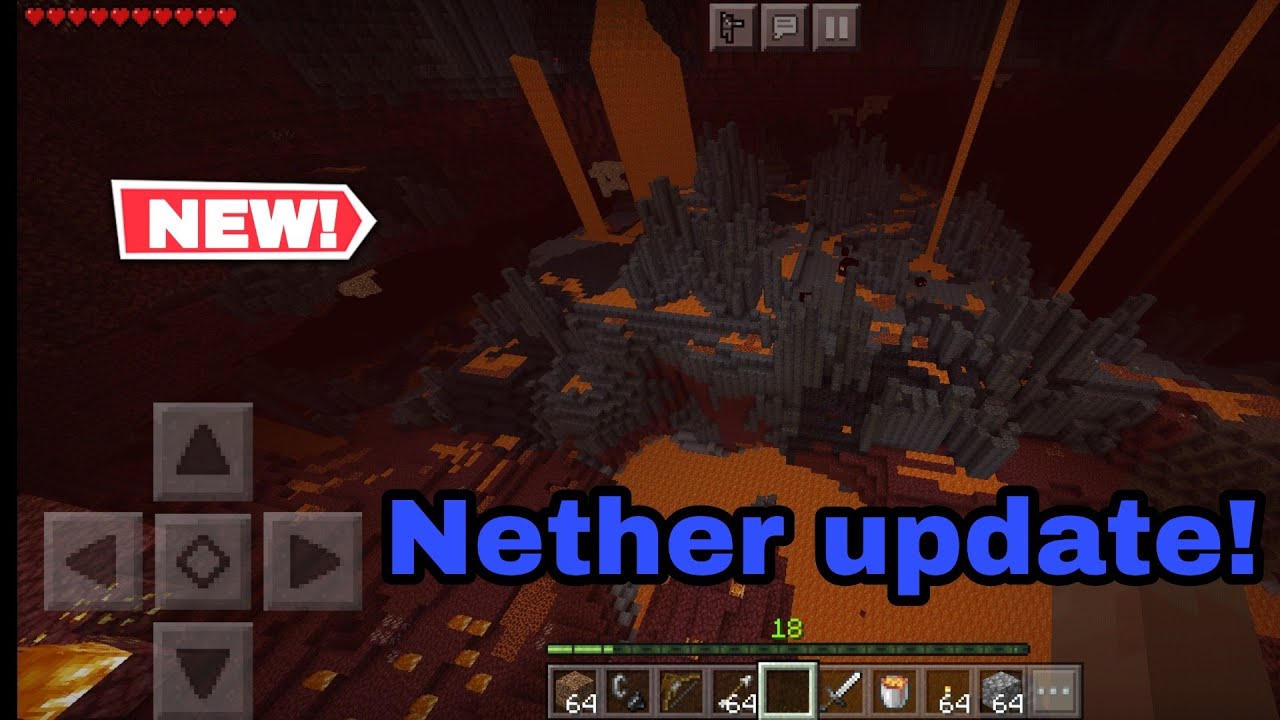New nether update in Minecraft! - YouTube