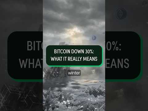 This Bitcoin crash will separate the weak from the strong #crypto #bitcoin #wealth
