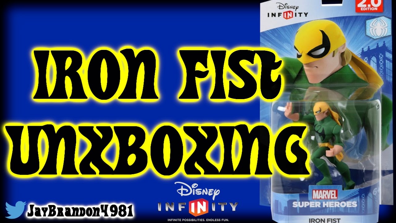 Disney Infinity 2.0 Marvel IRON FIST UNBOXING Plus Disney Infinity