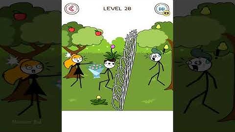 Thief Puzzle (WEEGOON) - Funny Stickman Brain Puzzle Game - Levels 1-40 Android Gameplay Walkthrough