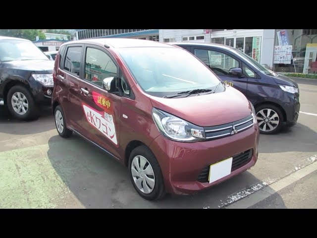 三菱ekwagoncustom 2013 New MITSUBISHI eK wagon - Exterior & Interior - YouTube
