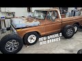 1974 Ford F100 project (NEW WHEELS and Fixing the DRUM brakes)