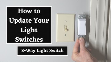 How to Update 3-Way Light Switches || Our Light Switches Need Updating