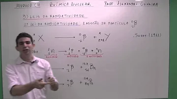 O que acontece com o número de massa de um núcleo instável se ele emite uma partícula alfa?