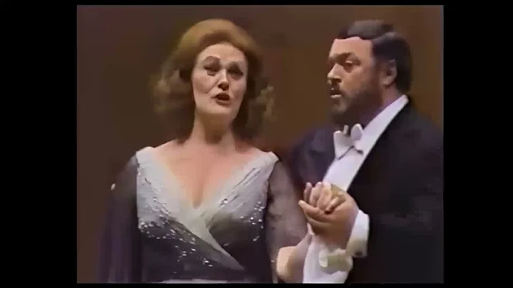 Luciano Pavarotti and Joan Sutherland  Addio addio (Rigoletto 60fps)