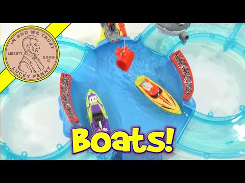 ZRoutes Micro Boats Shark Attack Challenge - Mini Speed Boats