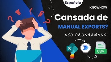 EXPORTAR Lista de SharePoint a CSV con Power Automate (Tutorial Paso a Paso 2025)