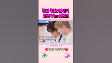 [#성한빈 ,#장하오 ]둘이 베이킹하는 모습 넘 귀여워💕