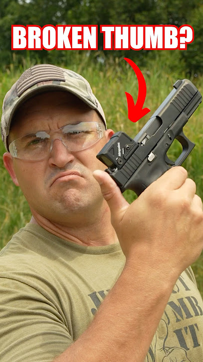 Will A Pistol Slide Break Your Thumb?