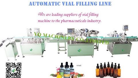 Bottling line for 10ml 15ml 20ml 30ml 50ml 100ml Amber Glass Bottle filler with Dropper