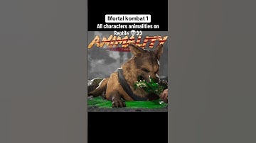 Animalities on reptile | FINAL-PART #mk1 #mortalkombat1 #mk #animalities #animality