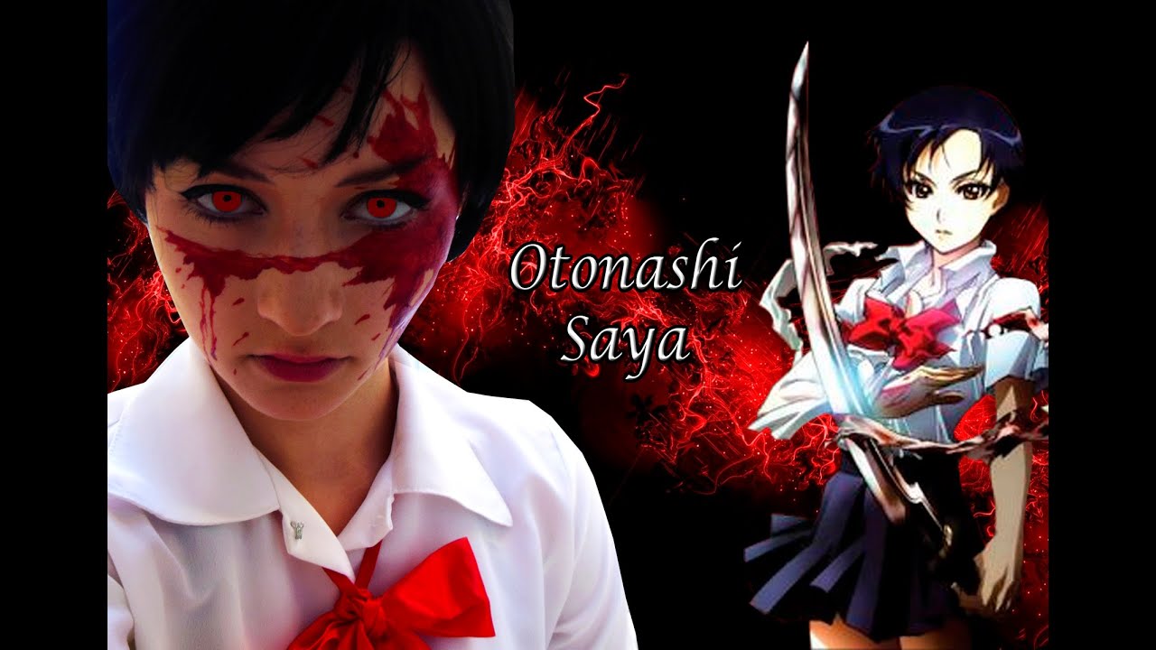 Maquiagem Otonashi Saya - Blood +