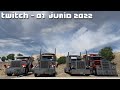 ATS: Ruta de los Miércoles por American Truck - (Twitch 01/06/22)