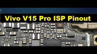 How to Fix Vivo V15 Pro ISP Pinout Problem Solution Jumper Ways By GSM Free Equipment