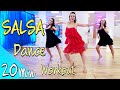 20 min SALSA Beginner to Advanced DANCE WORKOUT – Easy to follow | How To Dance Salsa