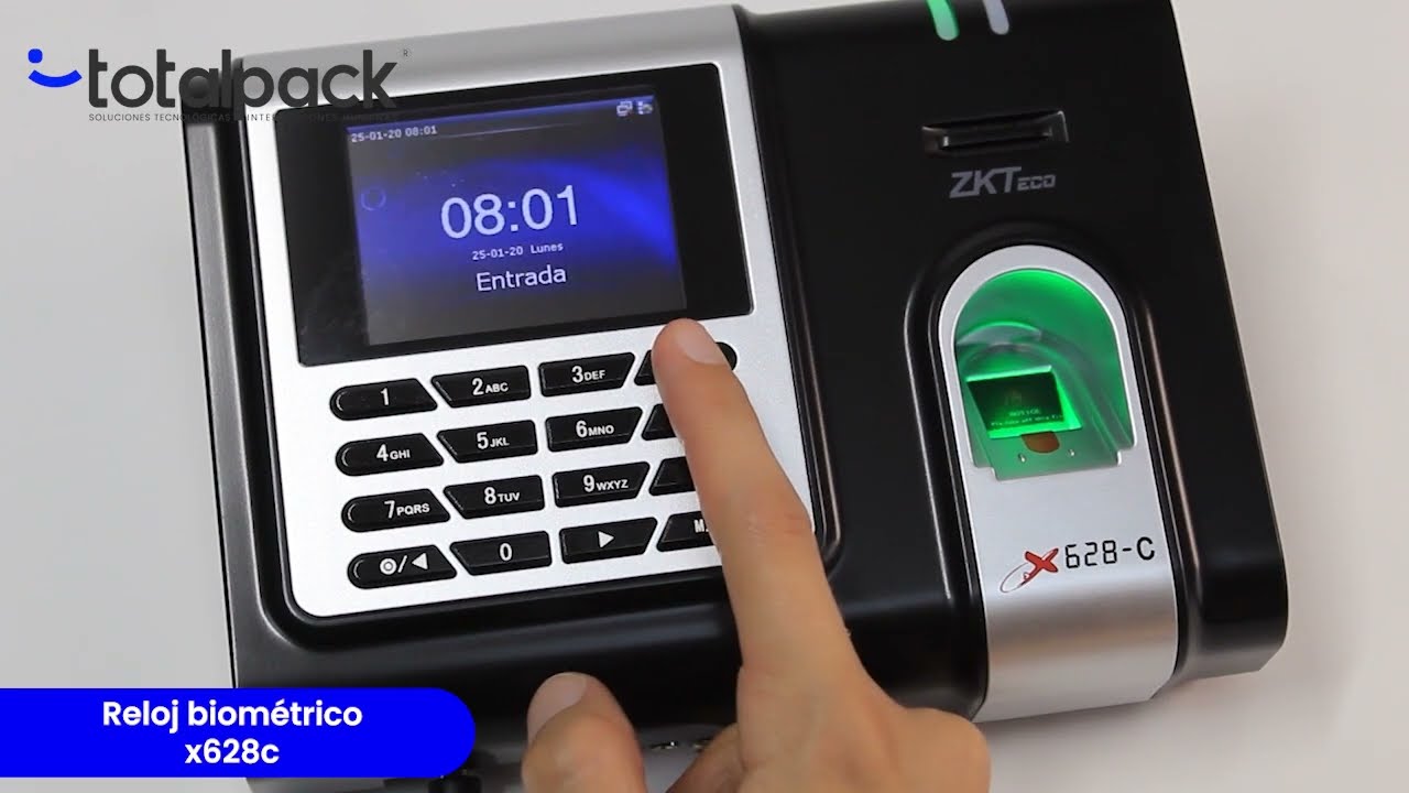 Reloj Biométrico X628C ID ZMM200