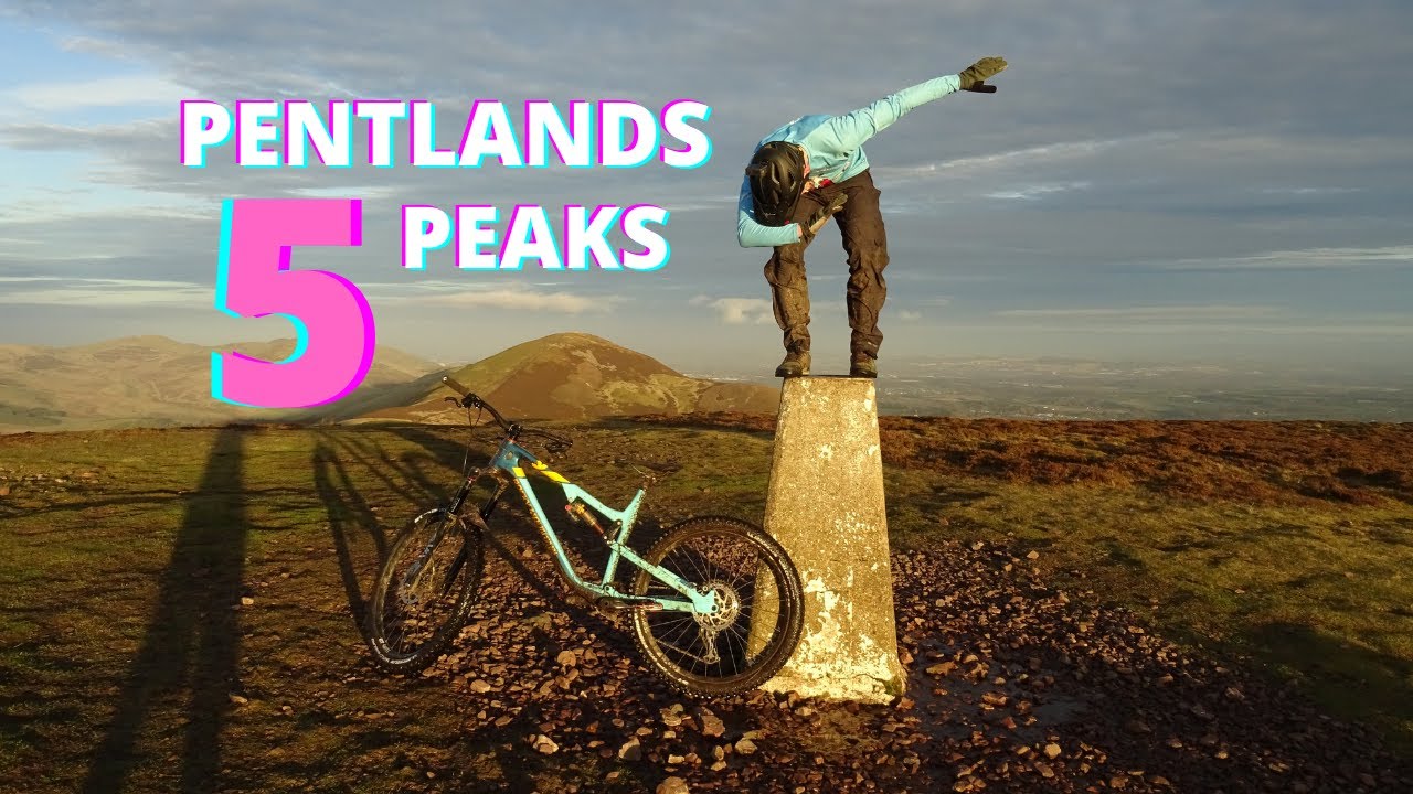 Edinburgh Mountain Biking Pentlands Five Peaks YouTube