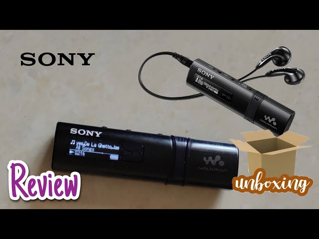 Sony NWZ-B183F Walkman 4GB Digital Music Player with FM - YouTube