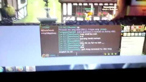 Playing transformice with my friend