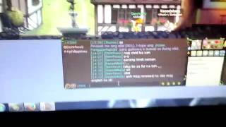 Playing transformice with my friend