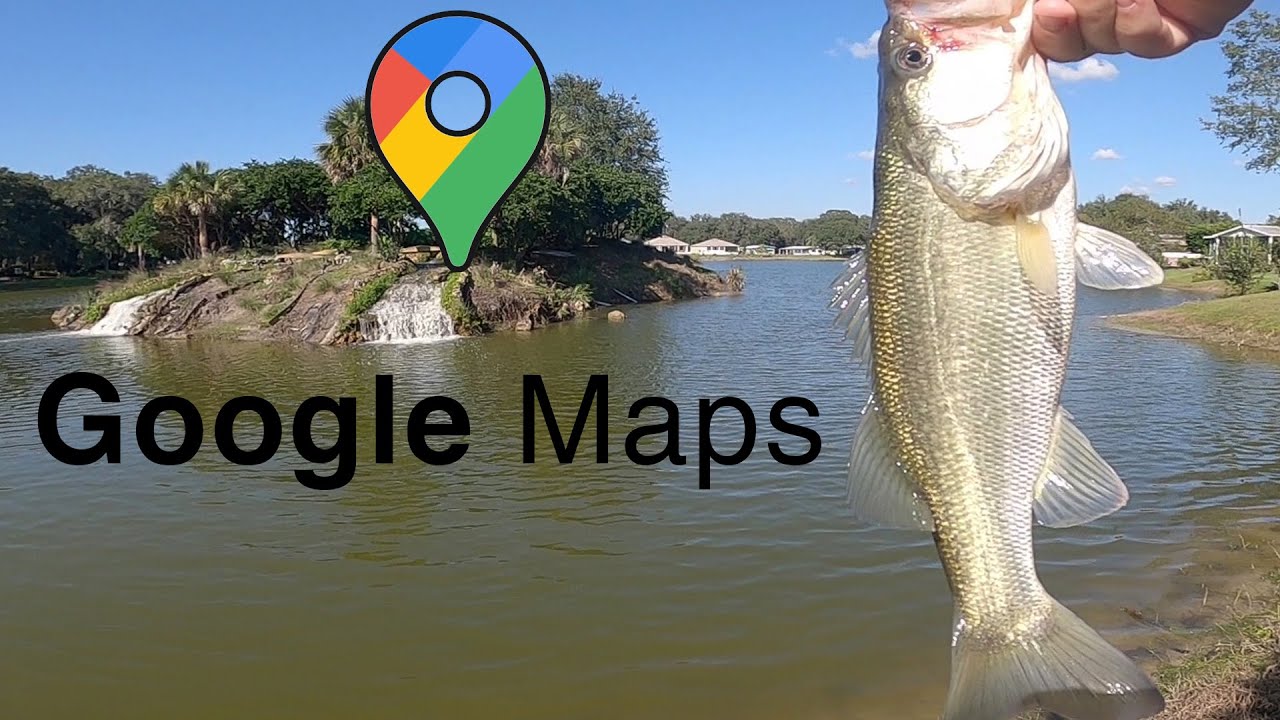 GOOGLE MAPS FISHING in The Villages, FL