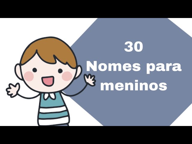 30 Nomes de bebês e seus significados