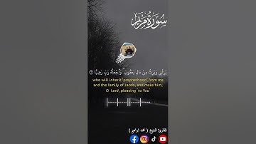 ماتيسر من سورة مريم محمد ابراهيم  | Surat Maryam by Mohamed Ibrahim
